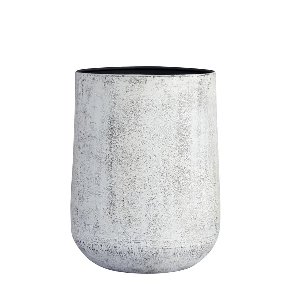 Antique Gray Iron Vases Set of 3 by BIDKhome - Image 12