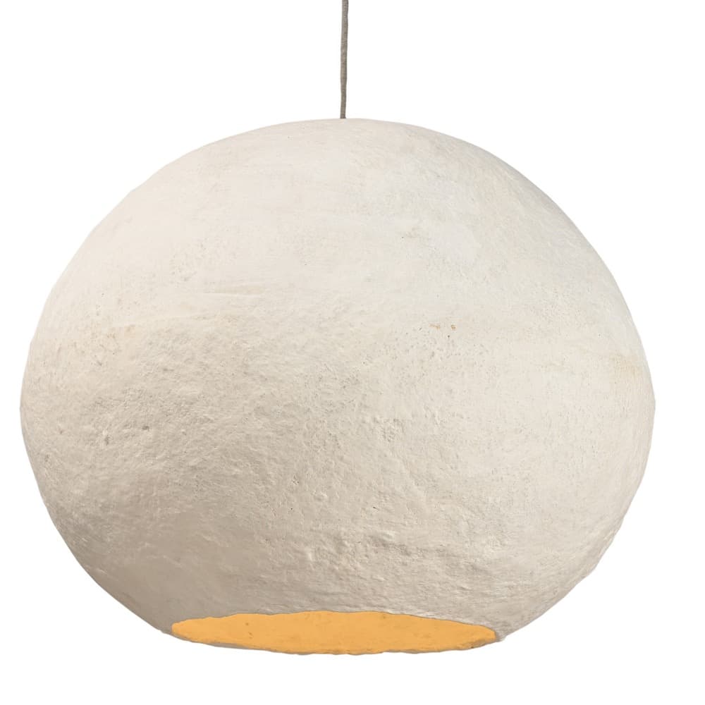 Paper Mache Pendant in 2 Sizes by BIDKhome - Image 3