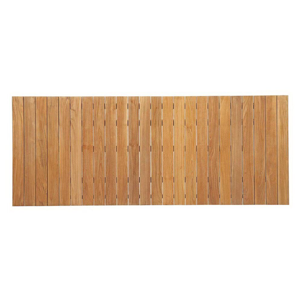 Dorset Outdoor Patio Teak Dining Table in Natural by Modway - Image 3