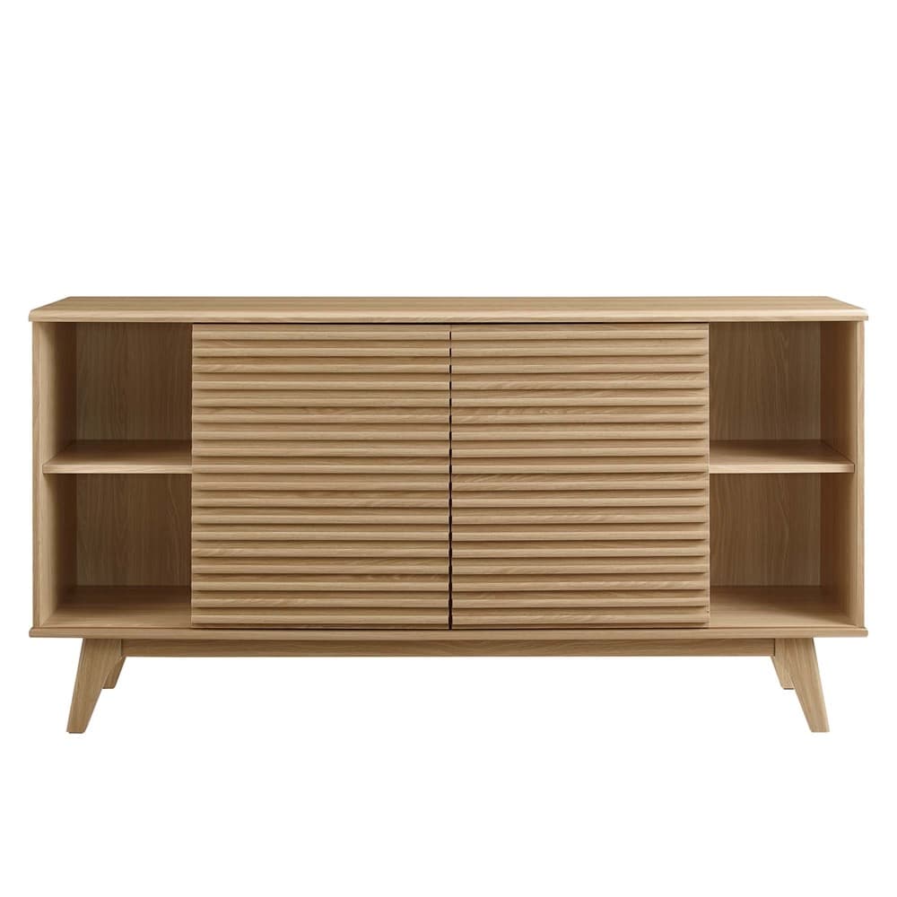 Render 63" Sideboard Buffet Table or TV Stand in Oak by Modway - Image 5