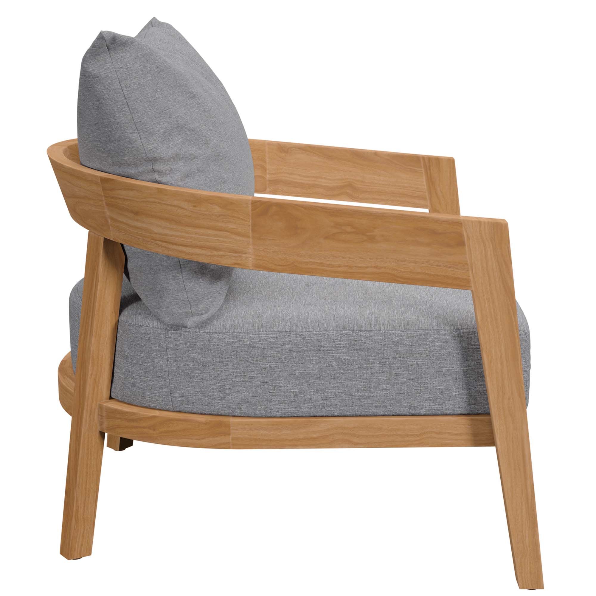 Brisbane Teak Wood Outdoor Patio Armchair by Modway - Image 3