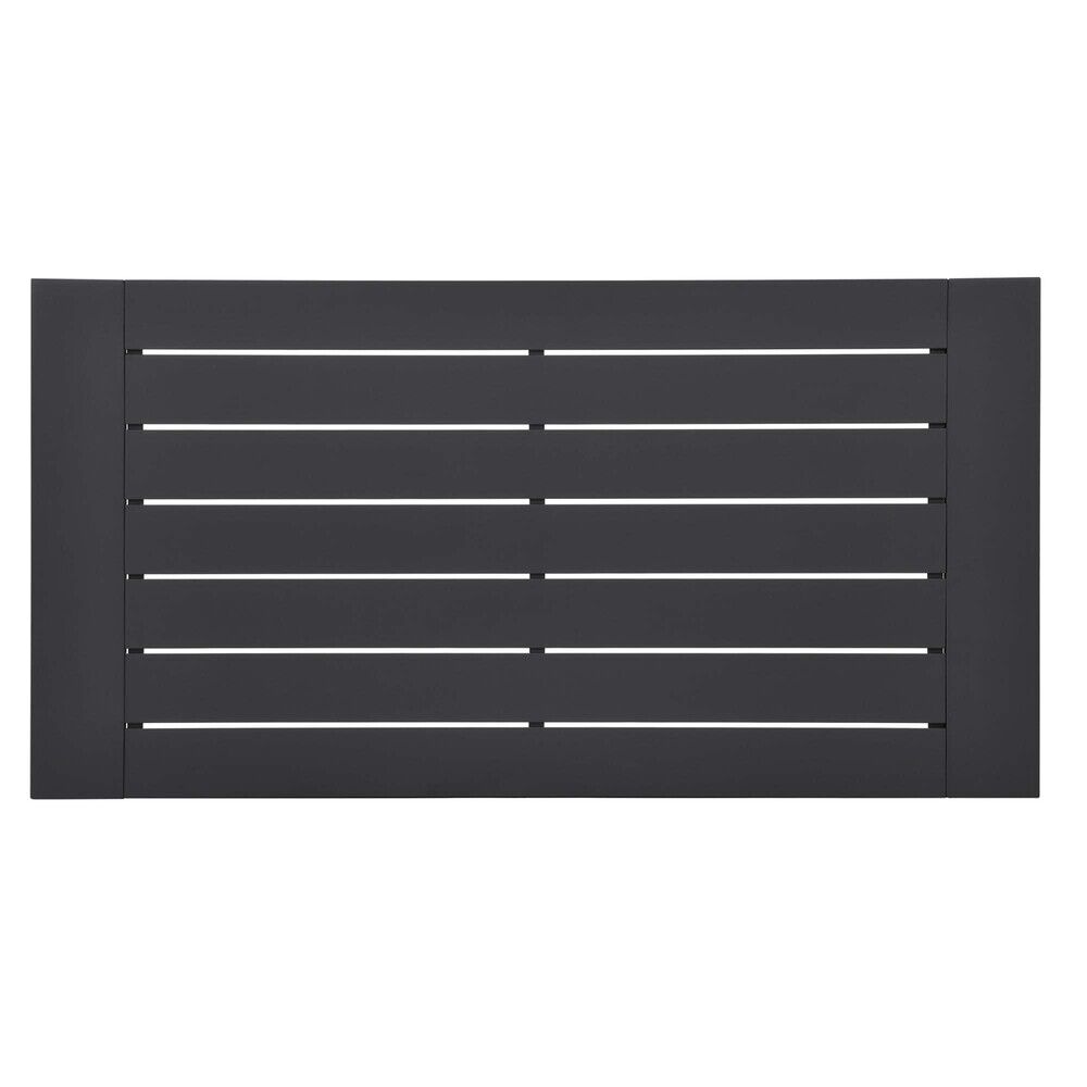 Tahoe 2-Piece Outdoor Patio Powder-Coated Aluminum Set in Gray White by Modway - Image 8
