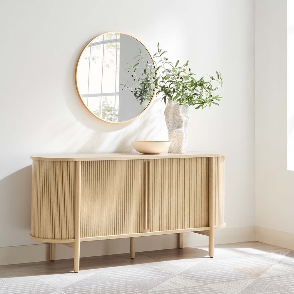 Cadence 63" Curved Sideboard in Oak by Modway - Image 11