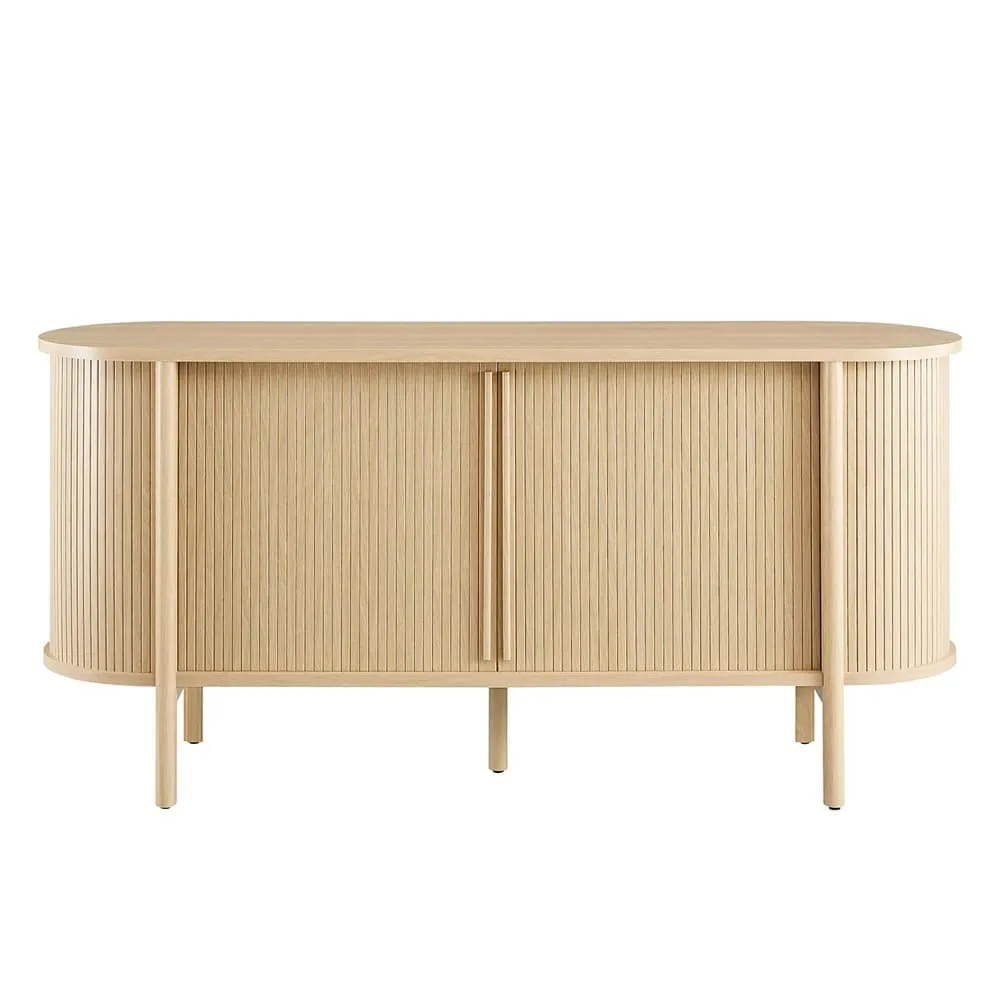 Cadence 63" Curved Sideboard in Oak by Modway - Image 5