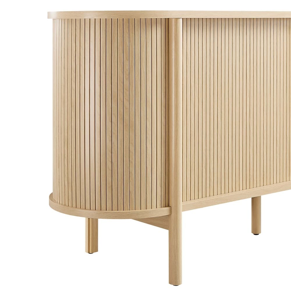 Cadence 63" Curved Sideboard in Oak by Modway - Image 10