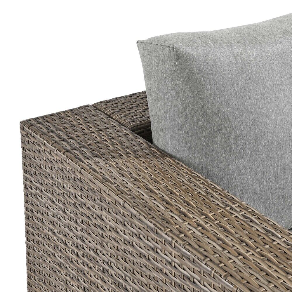 Convene Outdoor Patio Armchair in Cappuccino Gray by Modway - Image 7