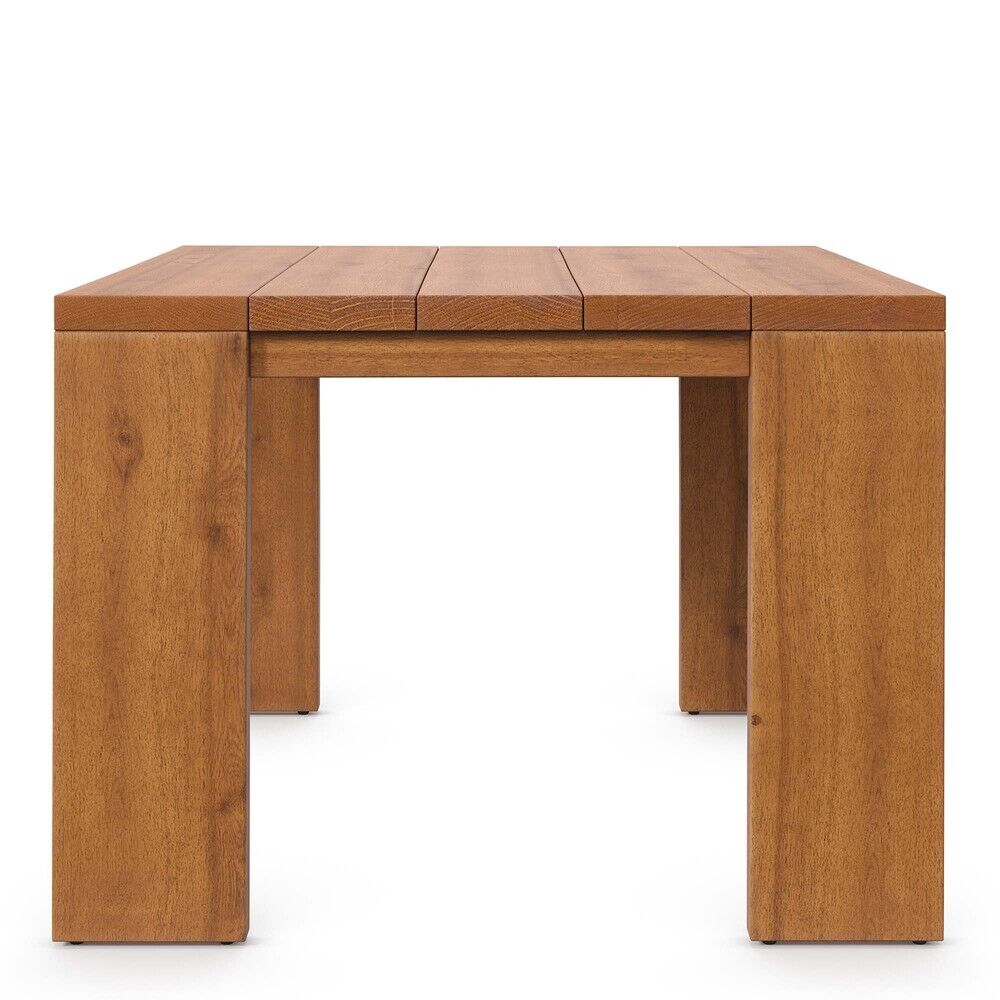 Tahoe 3-Piece Outdoor Patio Acacia Wood Furniture Set in Natural Cocoa by Modway - Image 7