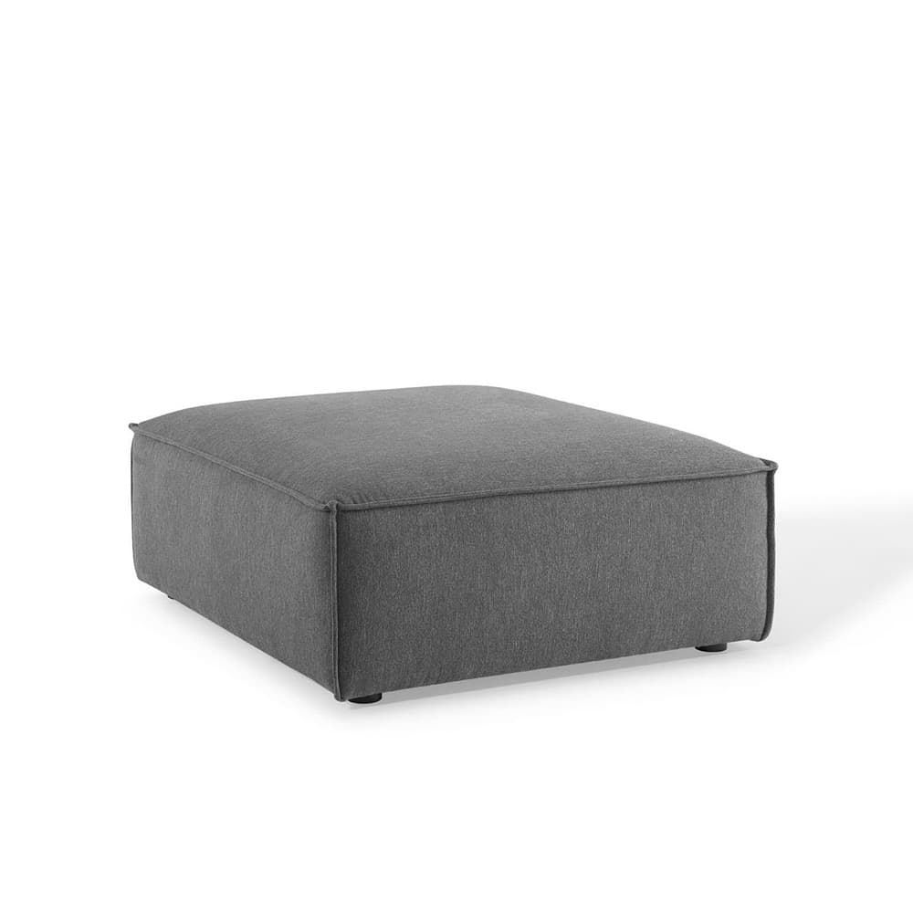 Restore Ottoman in Charcoal by Modway