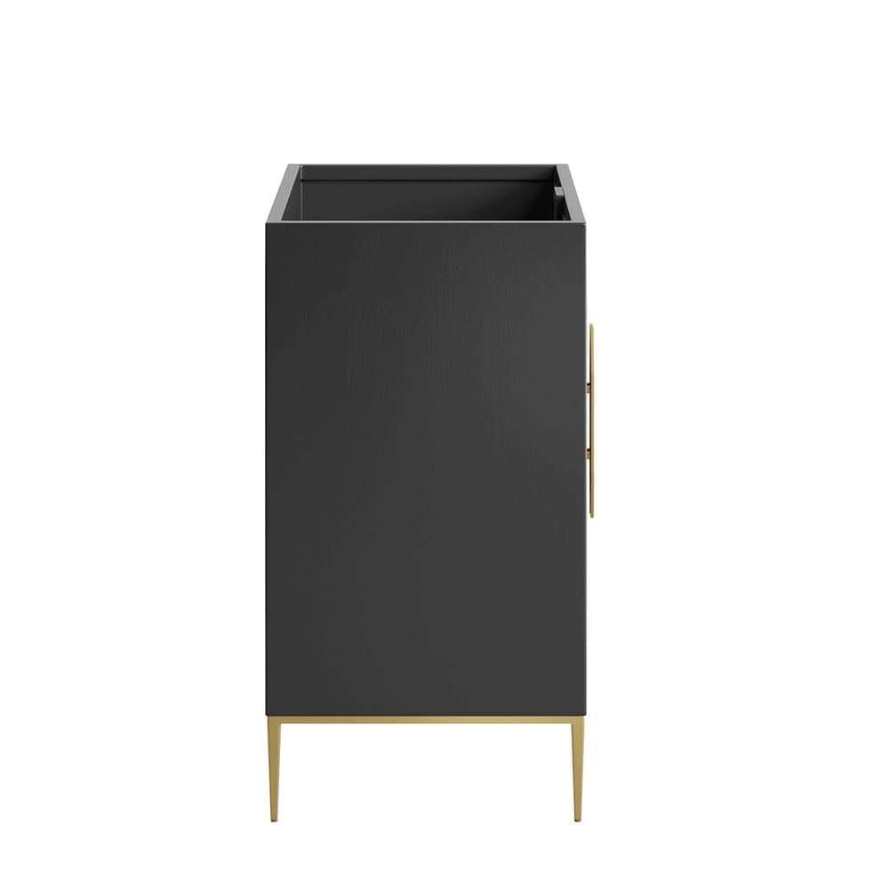 Awaken 30" Bathroom Vanity Cabinet in Black by Modway - Image 4