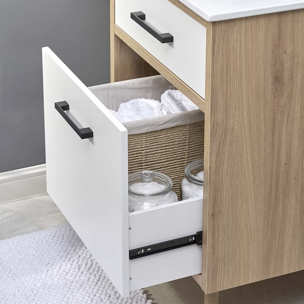 Maverick 24" Bathroom Vanity in White Oak by Modway - Image 11
