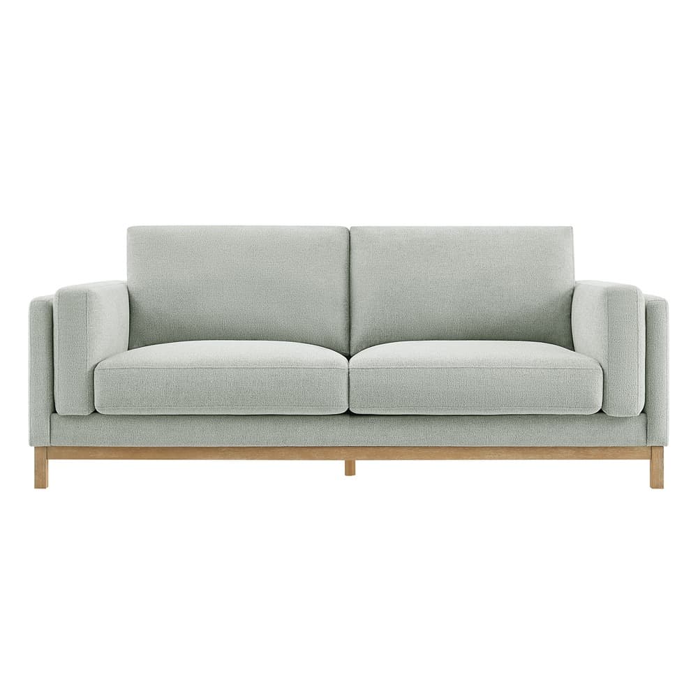Roscoe 81 inch Fabric Sofa in Mist by Modway - Image 6