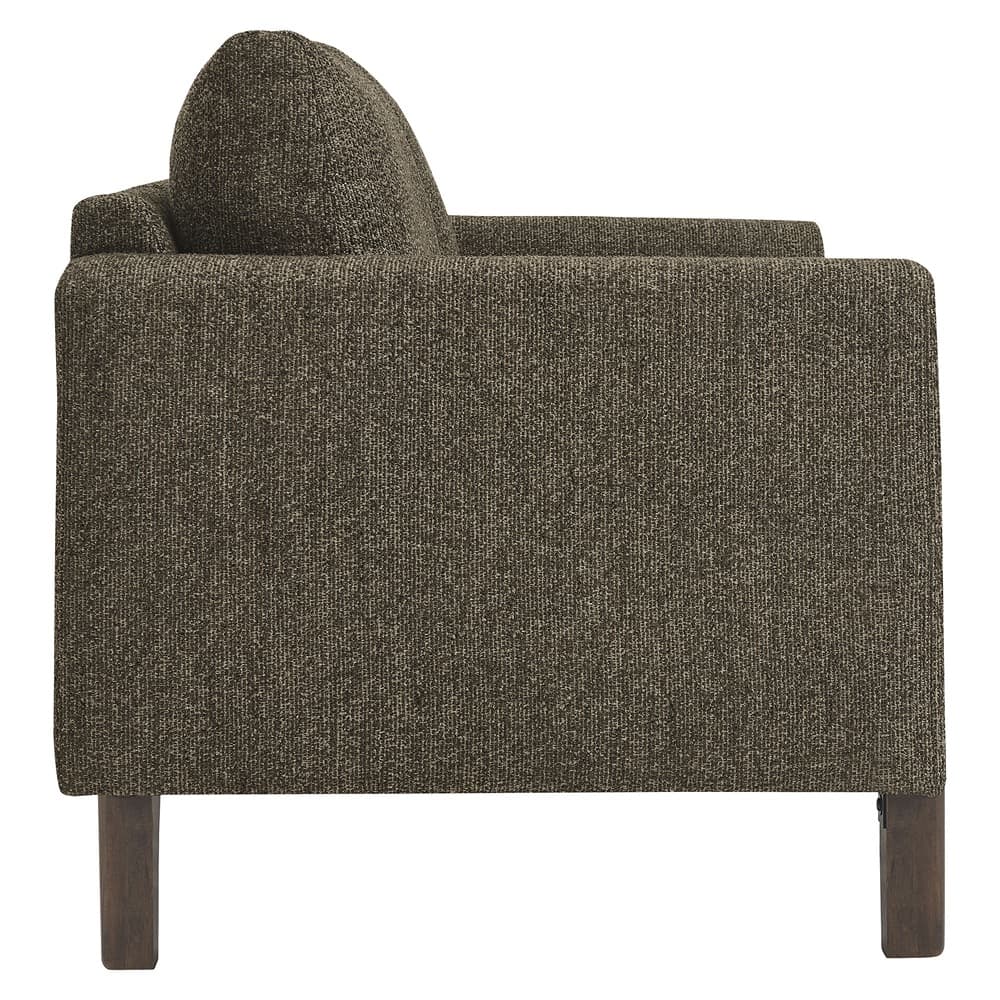 Hawken Boucle Fabric Loveseat in Antique Espresso by Modway - Image 4