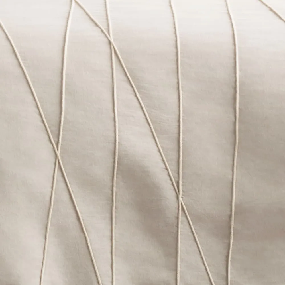 Mio Cotton Duvet Set in Light Gray by Livabliss - Image 2