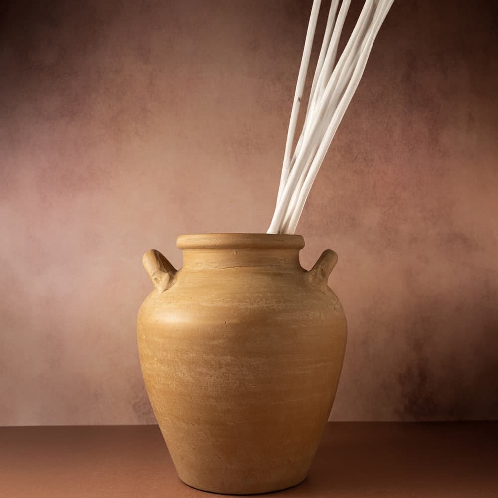 Terracotta Vase with Handles by BIDKhome - Image 3