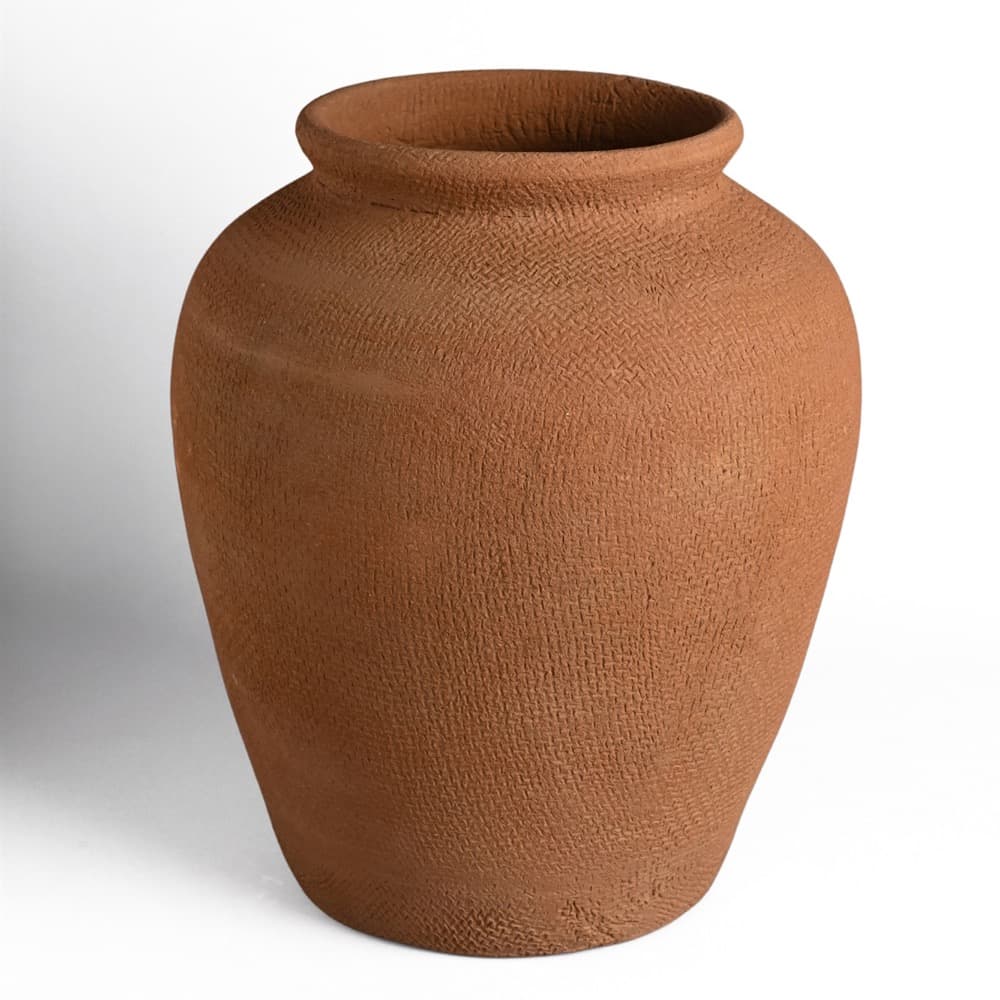 Natural Terracotta Vase by BIDKhome - Image 2