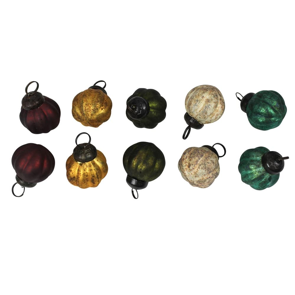 Five-Color Christmas Ornaments Set of 10 by HomArt - Image 4