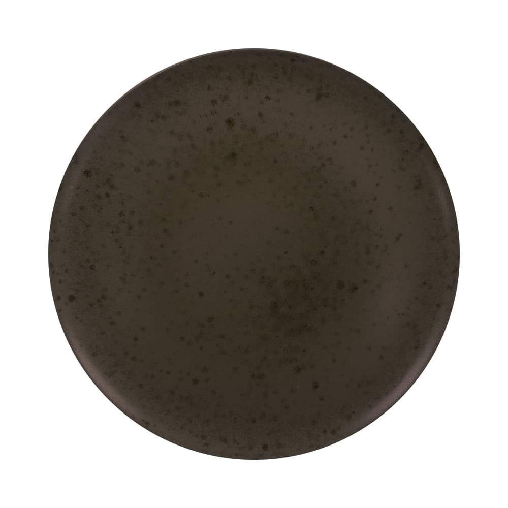 Bosque Dessert Plate Brown Stoneware by Pomax - Image 2