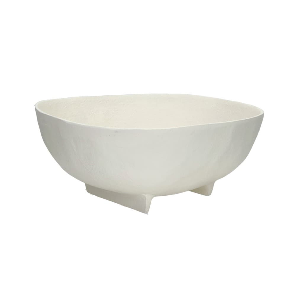 Trulli Set of 3 Off-White Aluminium Bowls by Pomax - Image 2