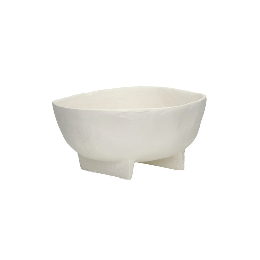 Trulli Set of 3 Off-White Aluminium Bowls by Pomax - Image 3