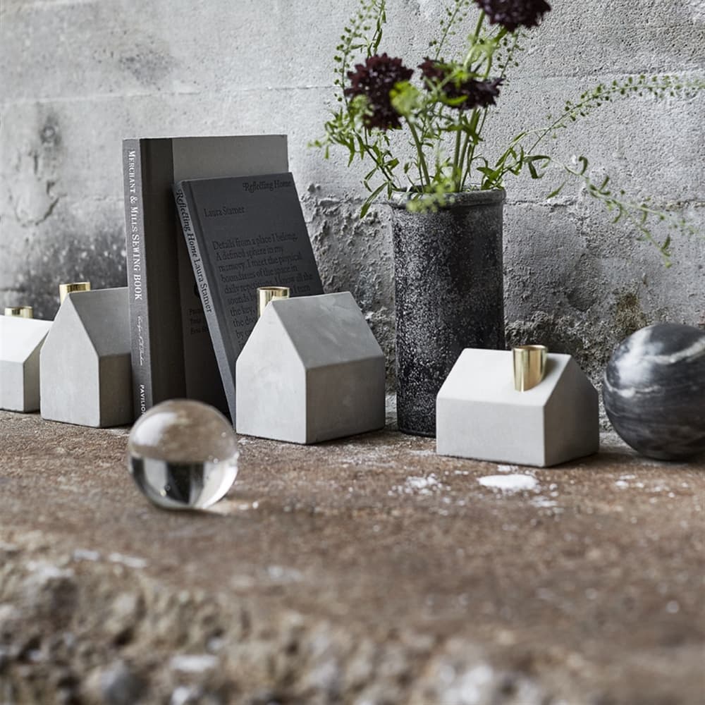 Cylinder Small Black Vase by Muubs - Image 2
