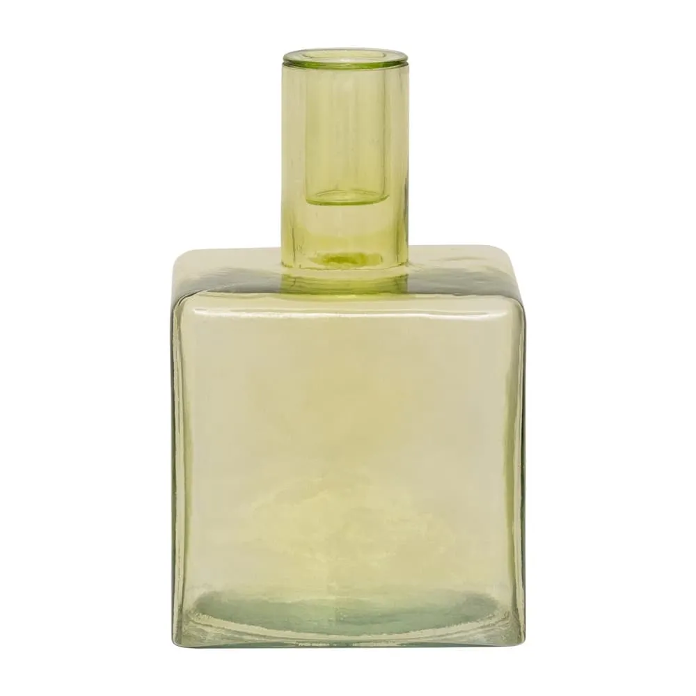 Candle Holder Cubico Pale Green by Urban Nature Culture