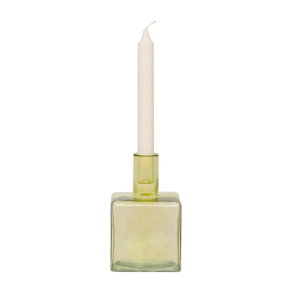 Candle Holder Cubico Pale Green by Urban Nature Culture - Image 3