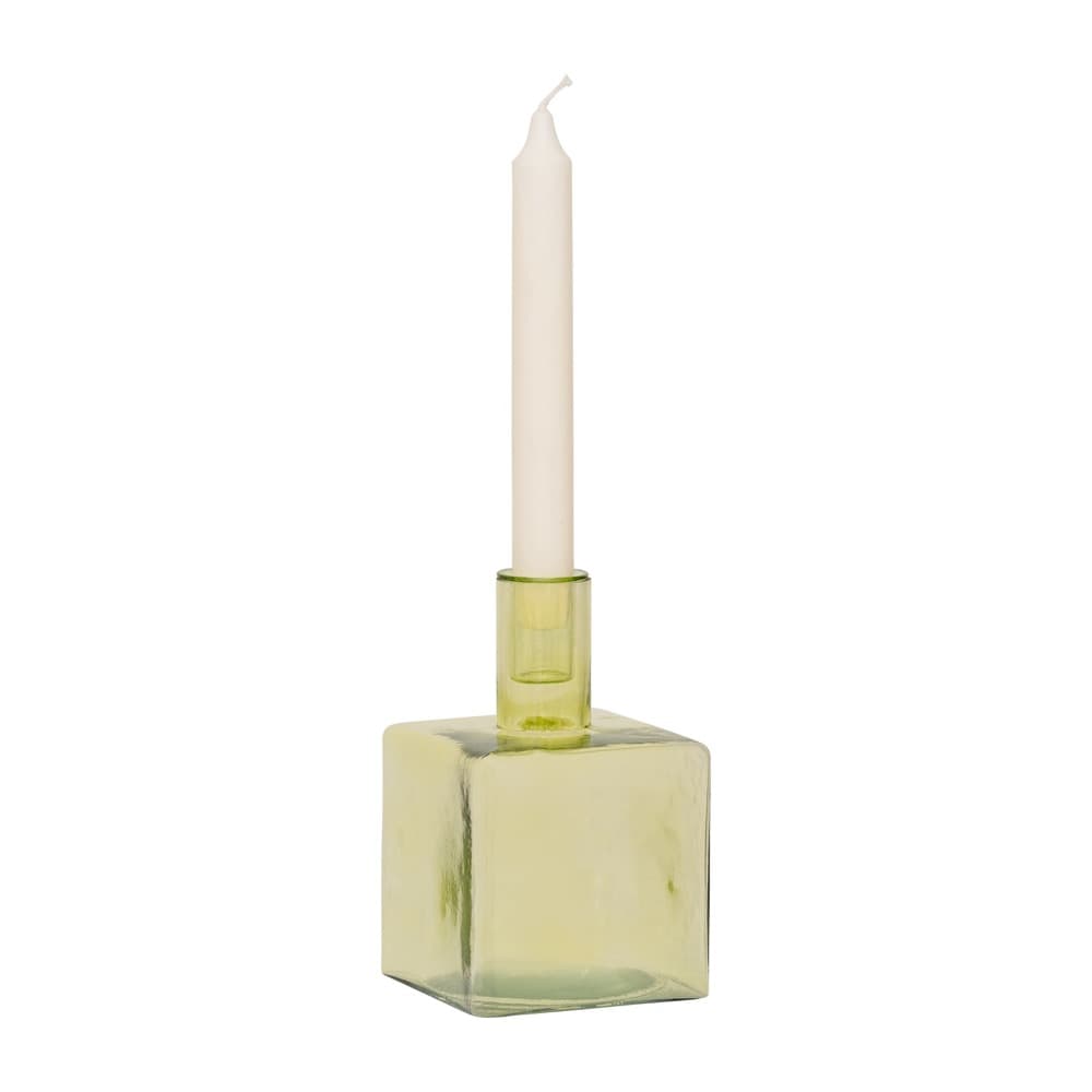 Candle Holder Cubico Pale Green by Urban Nature Culture - Image 4