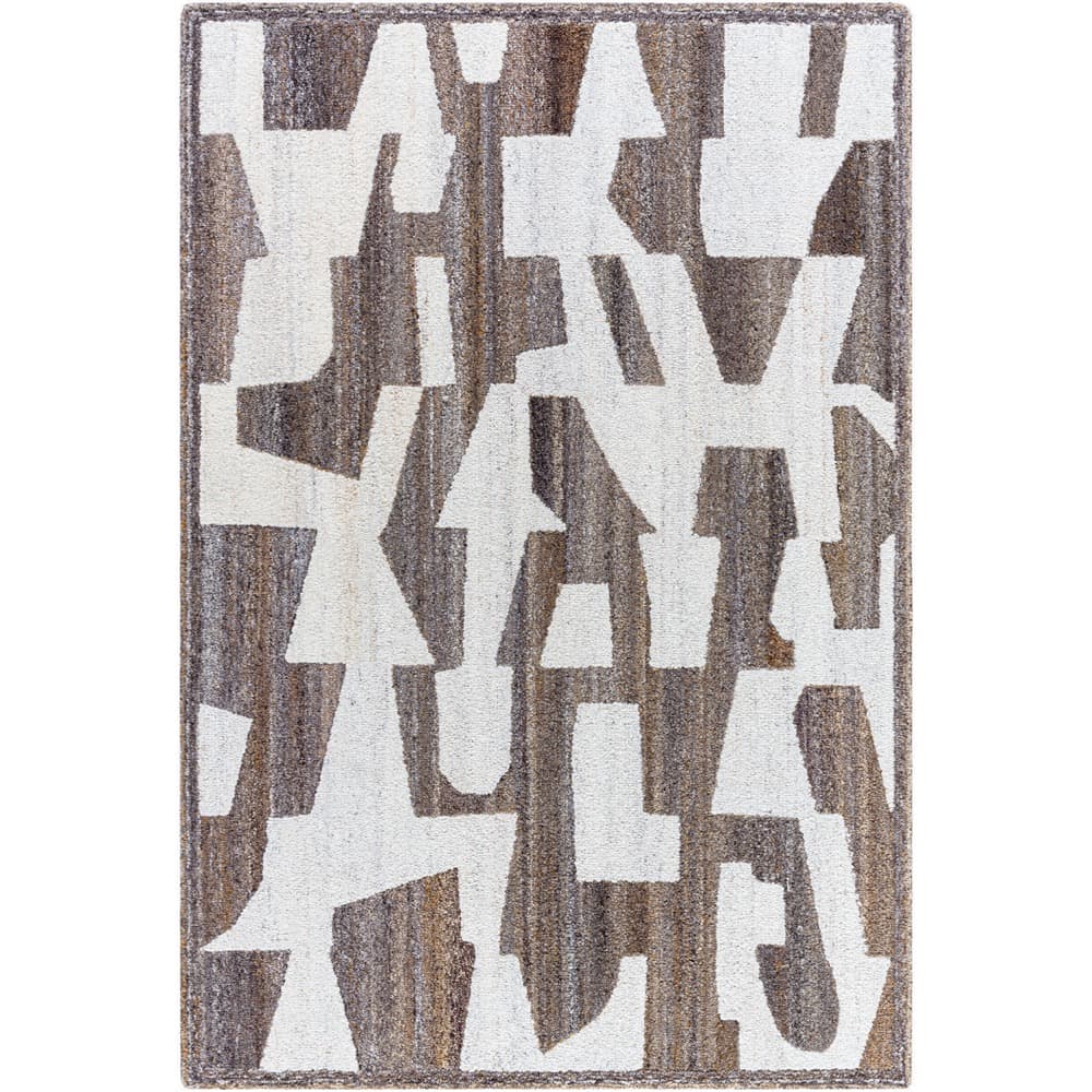 Andes Taupe Handmade Rug by Livabliss