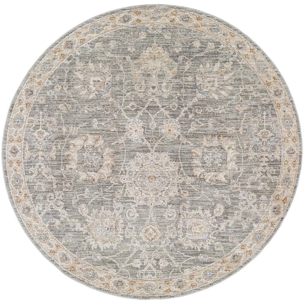 Avant Garde Gray Machine Woven Rug by Livabliss - Image 7