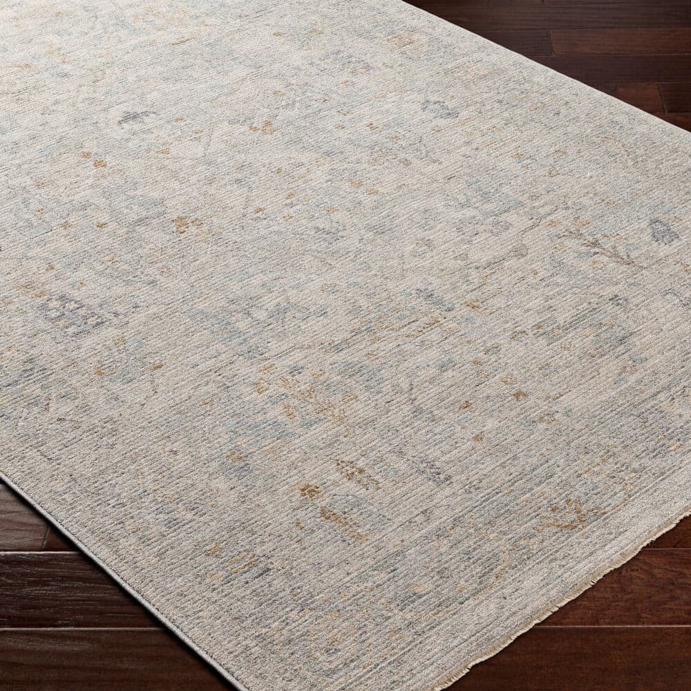 Avant Garde Medium Gray Machine Woven Rug by Livabliss - Image 3