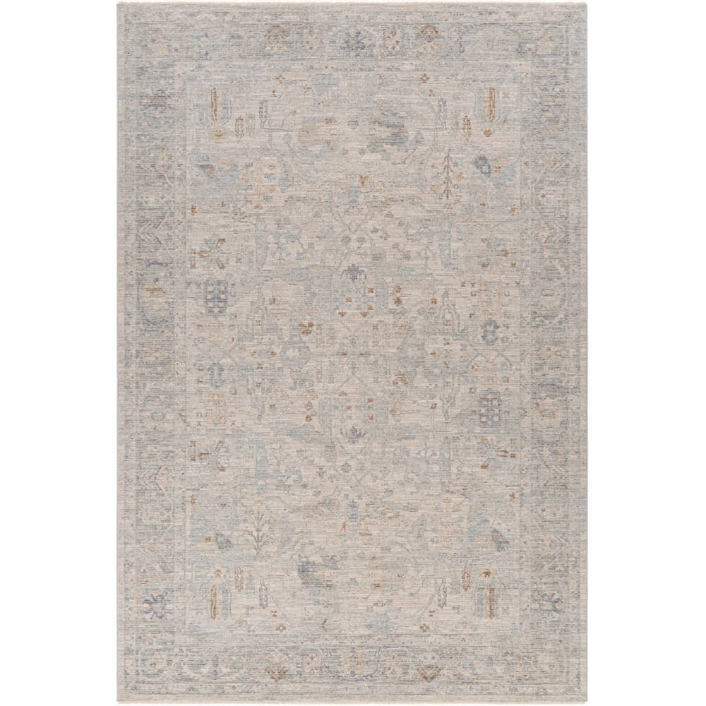 Avant Garde Medium Gray Machine Woven Rug by Livabliss - Image 6