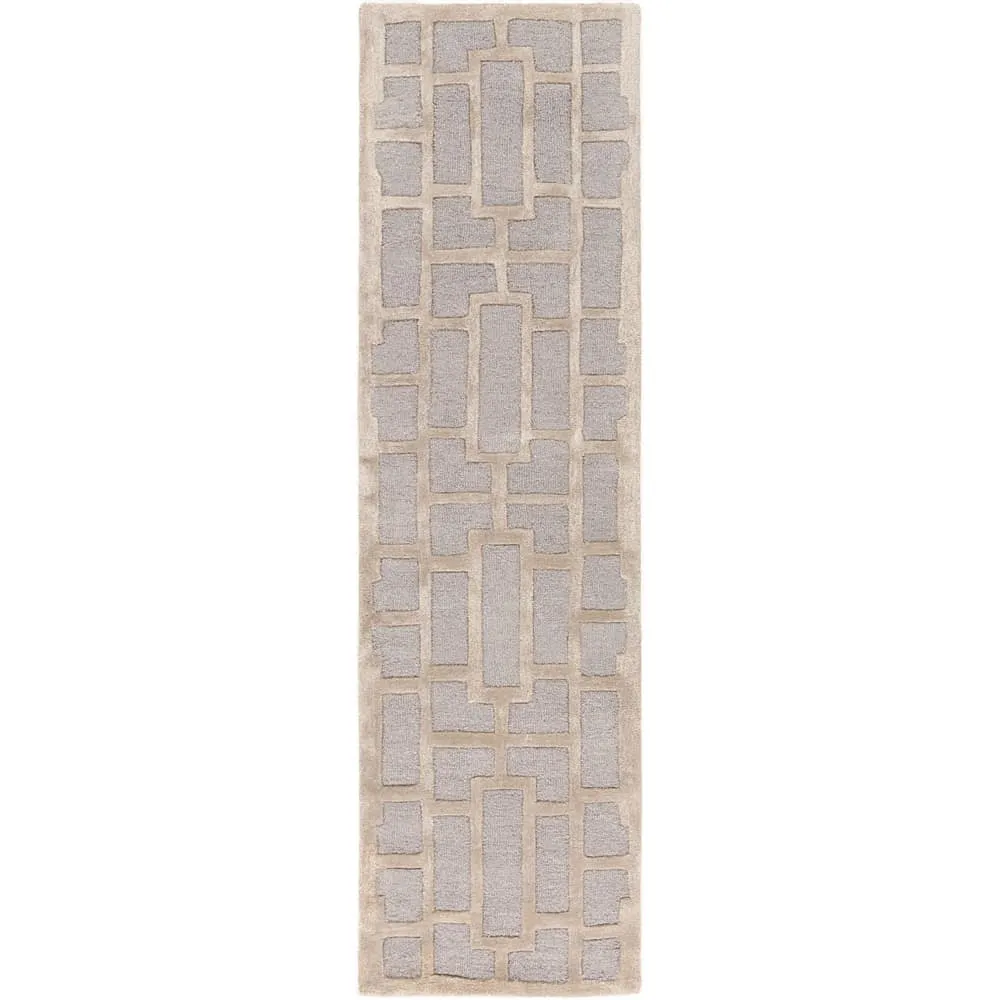 Arise Light Gray Handmade Rug by Livabliss - Image 9