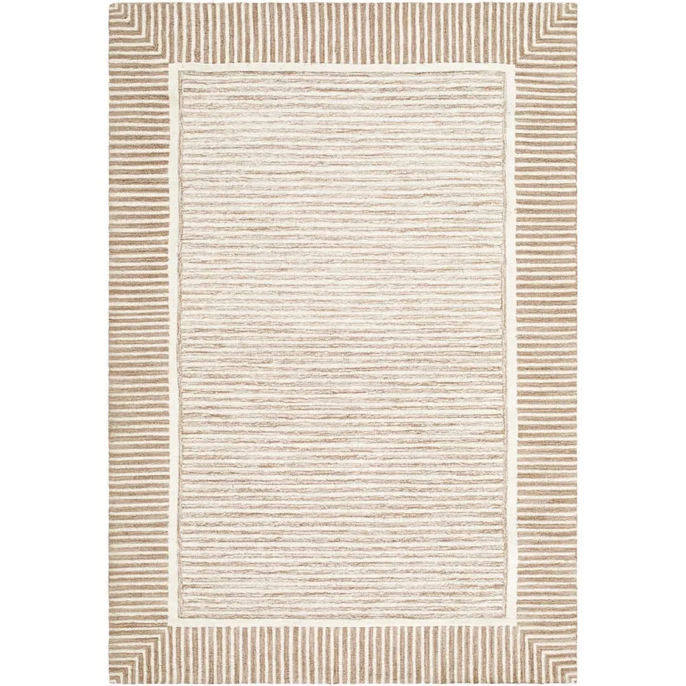Benchcraft Taupe Handmade Rug by Livabliss