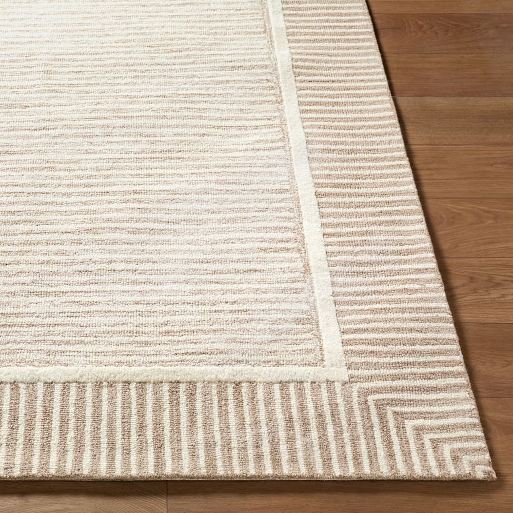 Benchcraft Taupe Handmade Rug by Livabliss - Image 3