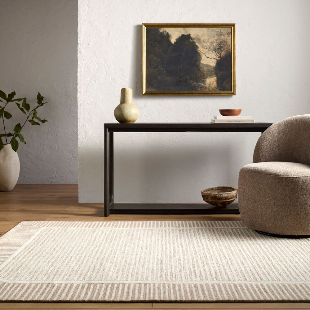 Benchcraft Taupe Handmade Rug by Livabliss - Image 2