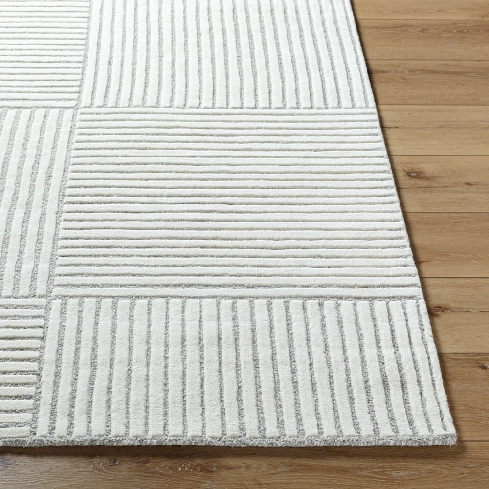 Brook Cream Handmade Rug by Livabliss - Image 4
