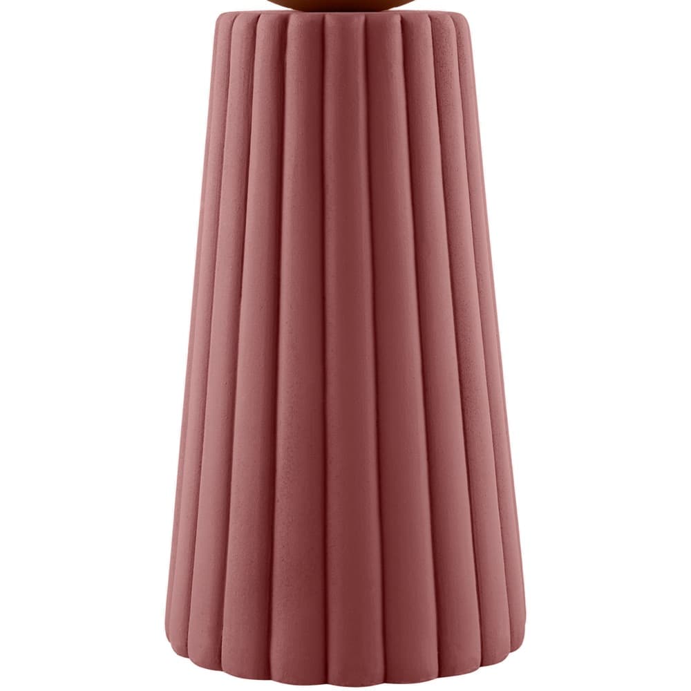 Conju Peach Ceramic Table Lamp by Livabliss - Image 2
