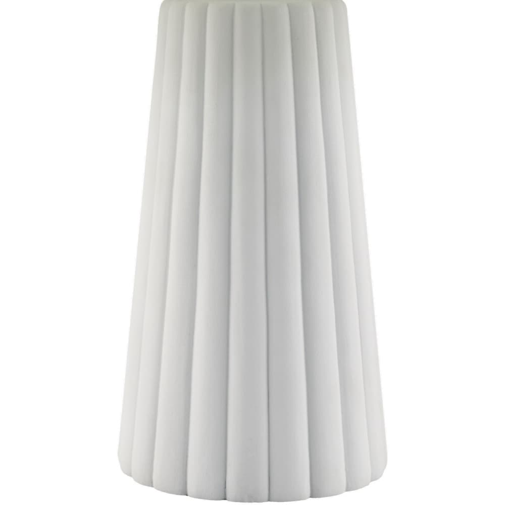 Conju White Ceramic Table Lamp by Livabliss - Image 2