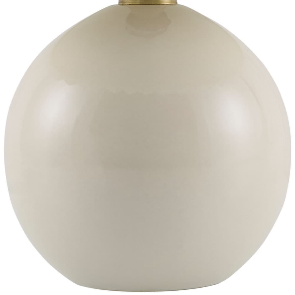 Ferez Ivory Ceramic Table Lamp by Livabliss - Image 2