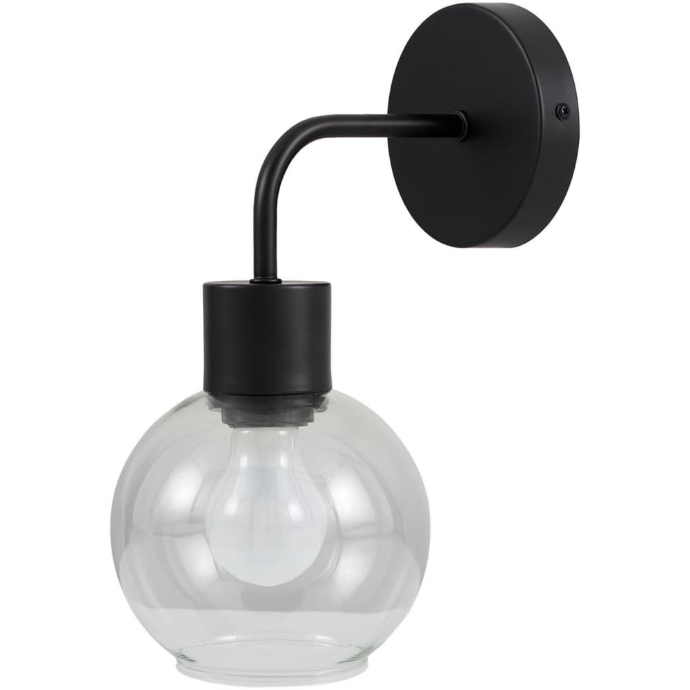Silverton Black Iron Wall Sconce by Livabliss