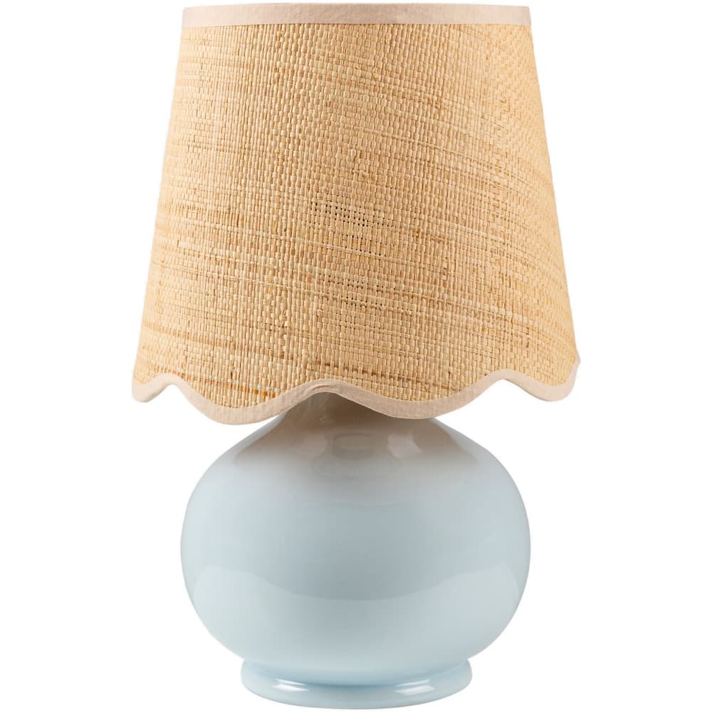 Stella Diminuta Blue Ceramic Table Lamp by Livabliss