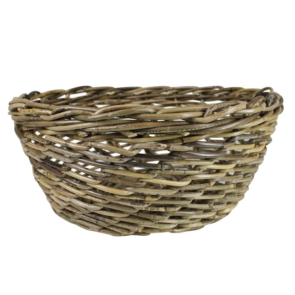 Rattan Basket with Open Weaving by HomArt - Image 2