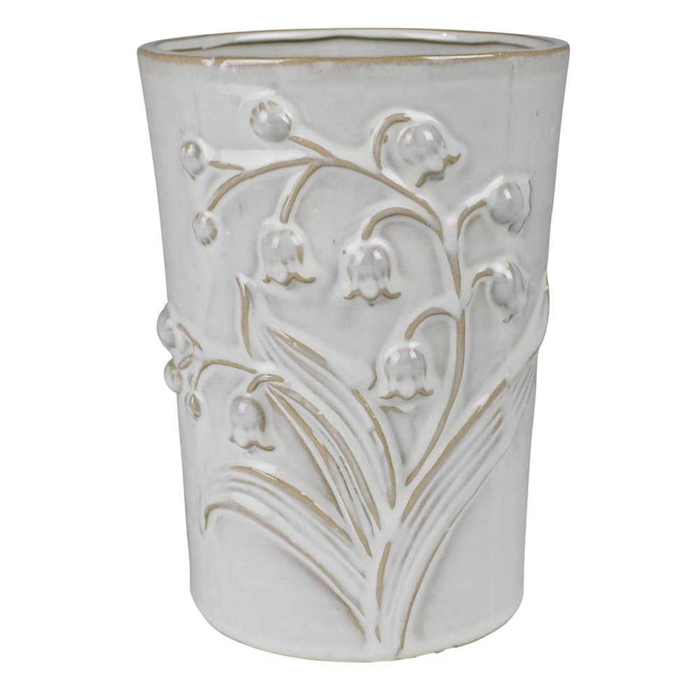 Lily of the Valley Ceramic Vase by HomArt