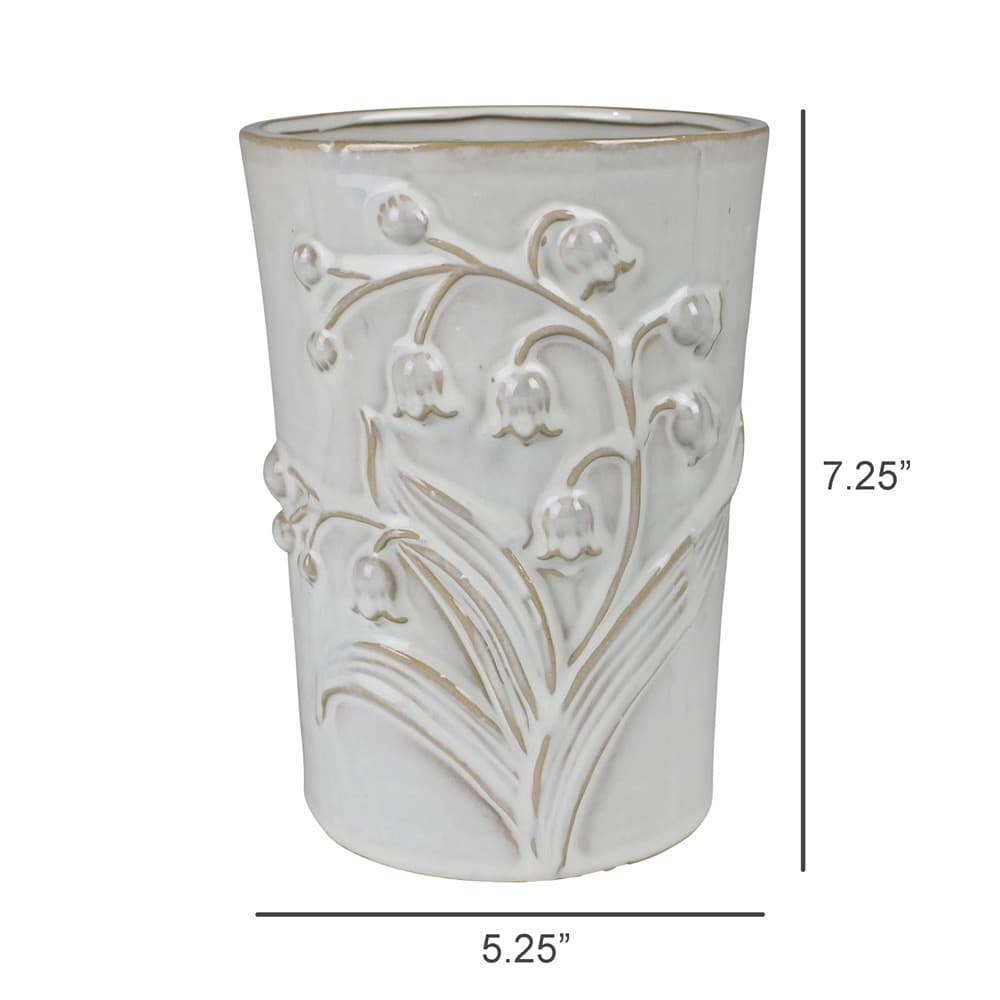 Lily of the Valley Ceramic Vase by HomArt - Image 2