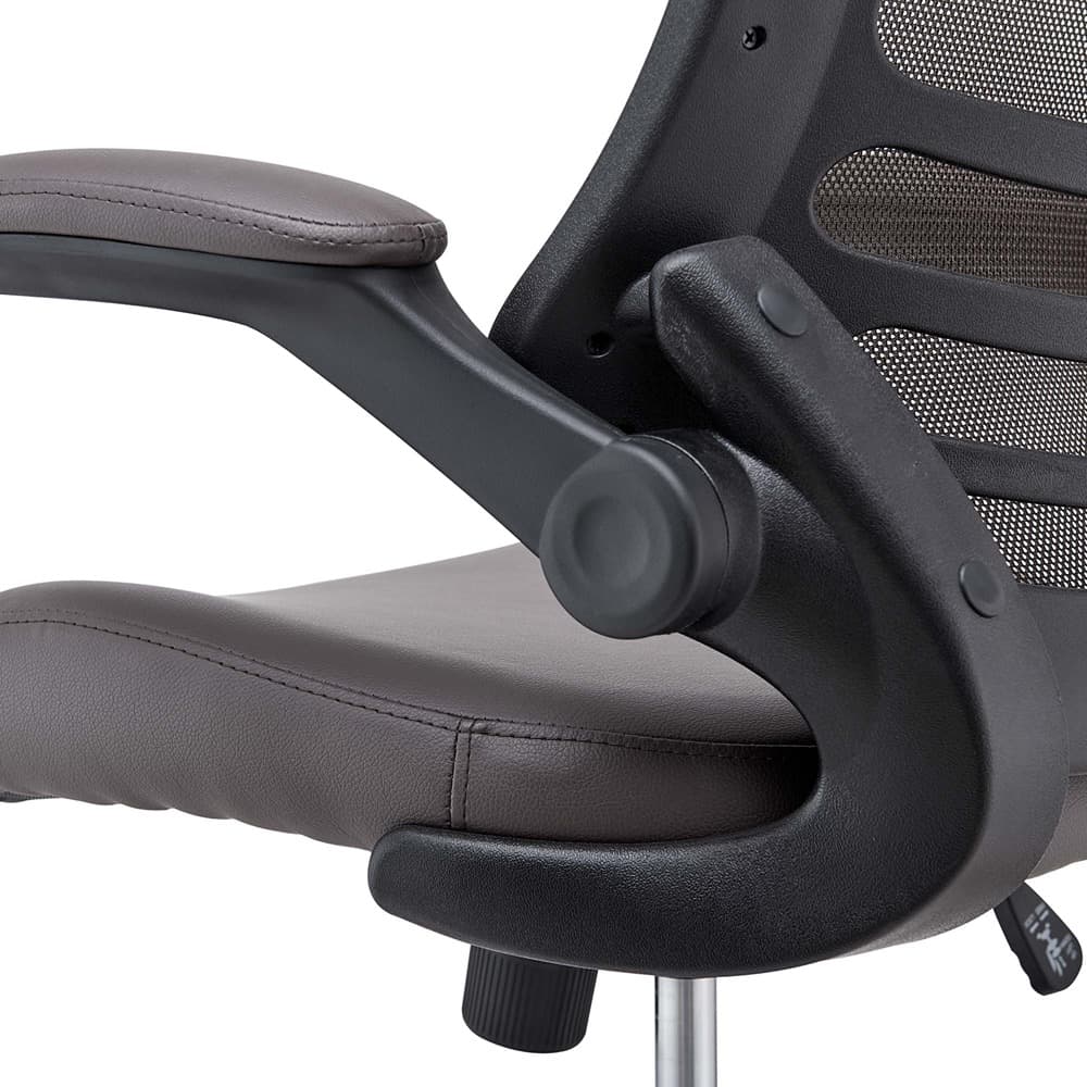 Attainment Vinyl Drafting Chair by Modway - Image 10