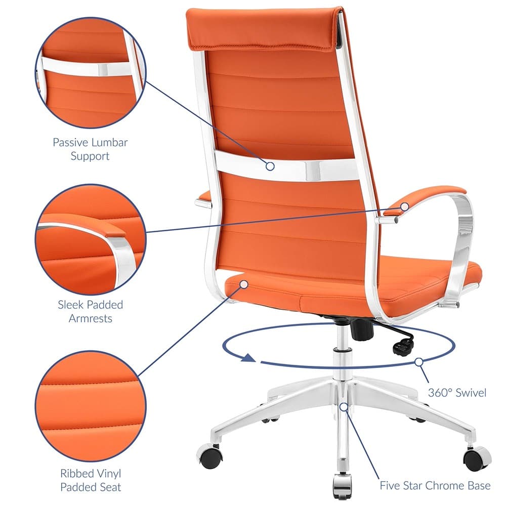 Jive Highback Office Chair by Modway - Image 2
