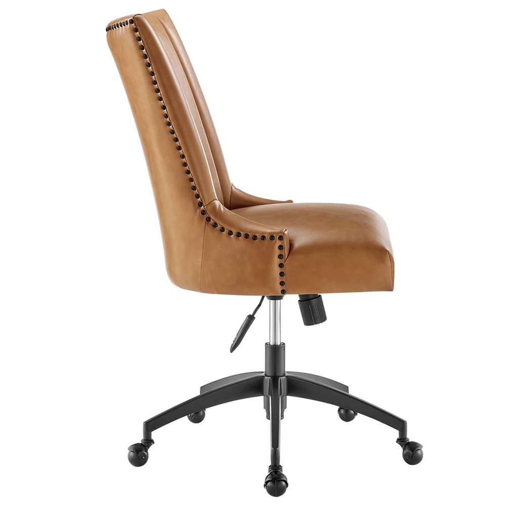 Empower Channel Tufted Vegan Leather Office Chair by Modway - Image 2