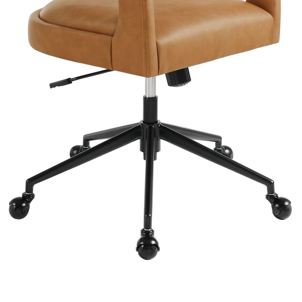 Pinnacle Vegan Leather Office Chair by Modway - Image 7