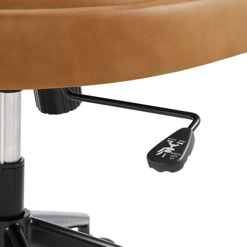 Pinnacle Vegan Leather Office Chair by Modway - Image 8