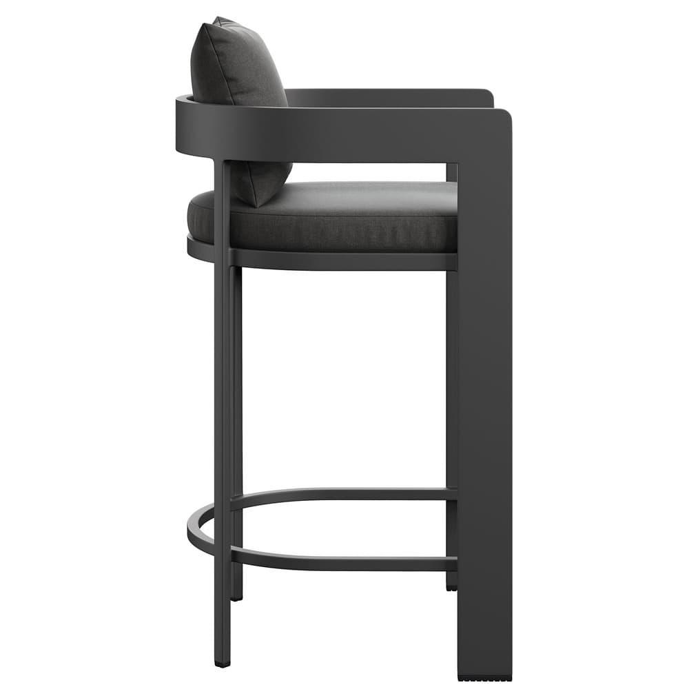 Tahoe Outdoor Patio Patio Aluminum Bar Chair by Modway - Image 4